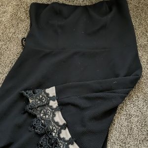 Strapless DEB Black Dress! LBD